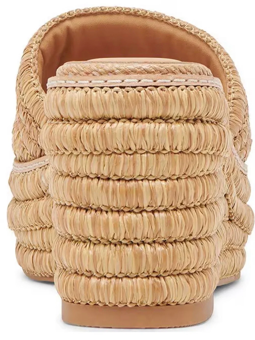 Dolce Vita Throne Woven Raffia Platform Sandals